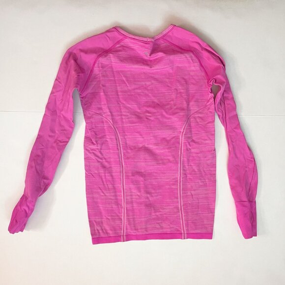 Ivivva Pink Fly Tech Long Sleeve Activewear Top, Size 14 - Picture 2 of 4